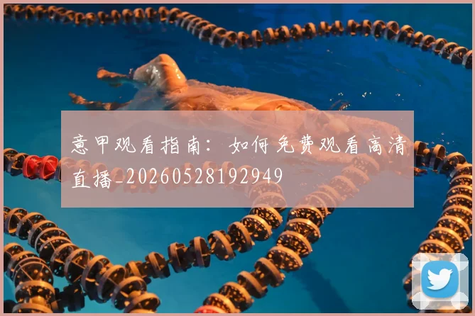 意甲观看指南:如何免费观看高清直播_20260528192949